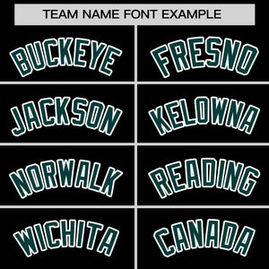 Custom Black Aqua Varsity Full-Snap Color Block Personalized Raglan Sleeves Letterman Jacket