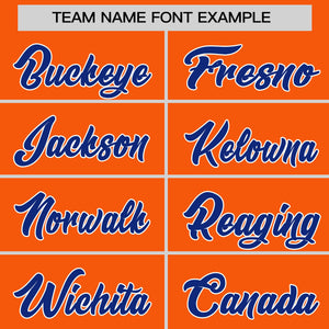 Custom Orange Royal Varsity Full-Snap Color Block Personalized Raglan Sleeves Letterman Jacket