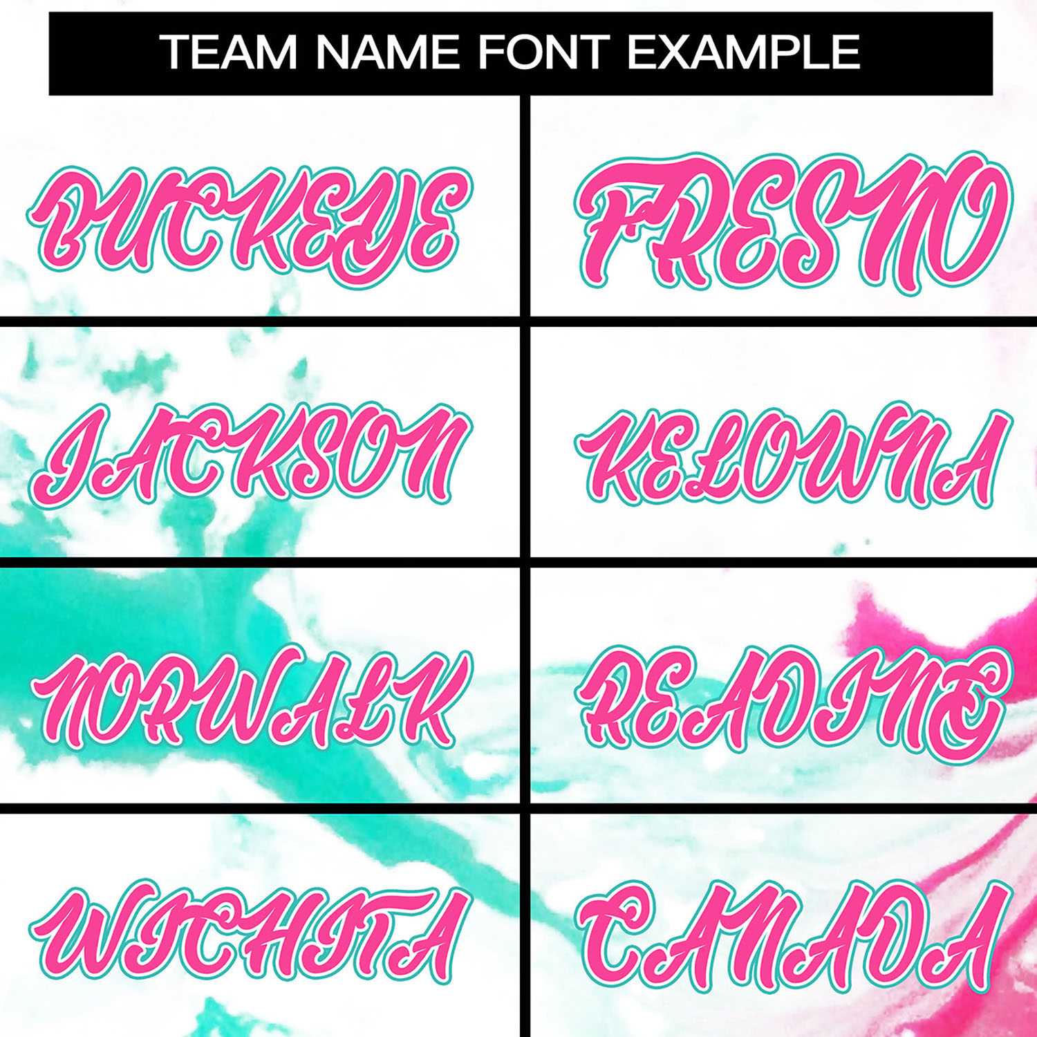 Custom Pink Aqua-White Tie Dye Ink Paint Varsity Graffiti Pattern Letterman Jacket