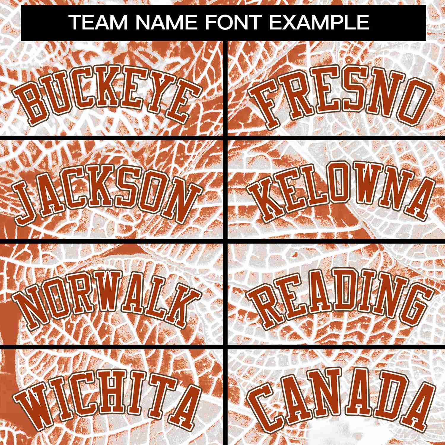 Custom Texas Orange White-Light Brown Maple Leaf Raglan Sleeves Bomber Graffiti Pattern Varsity Jacket