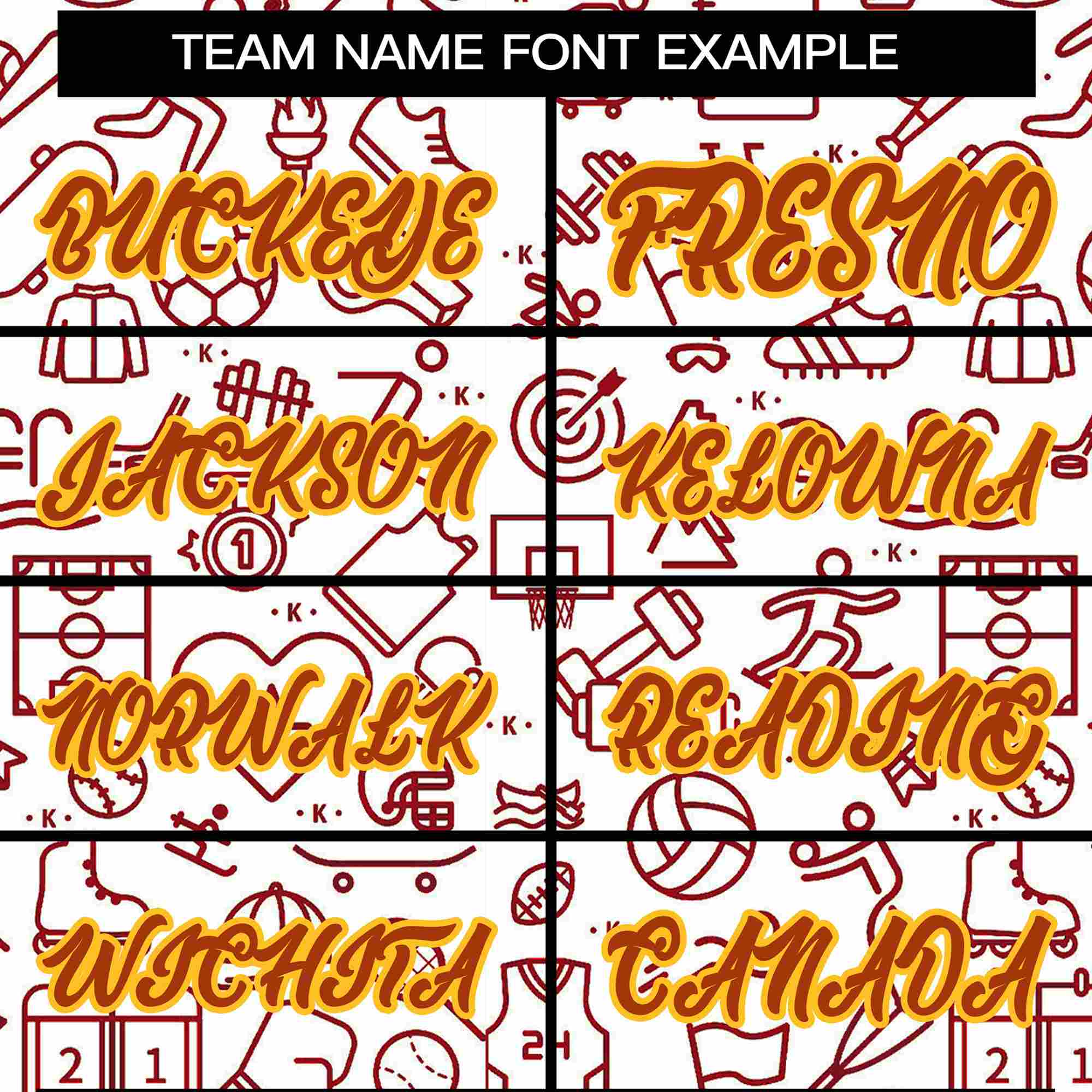 Custom White Texas Orange Line Graffiti Pattern Varsity Raglan Sleeves Letterman Baseball Jacket