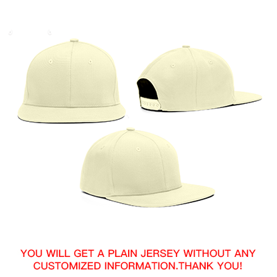 Custom Cream Purple Sport Baseball Cap