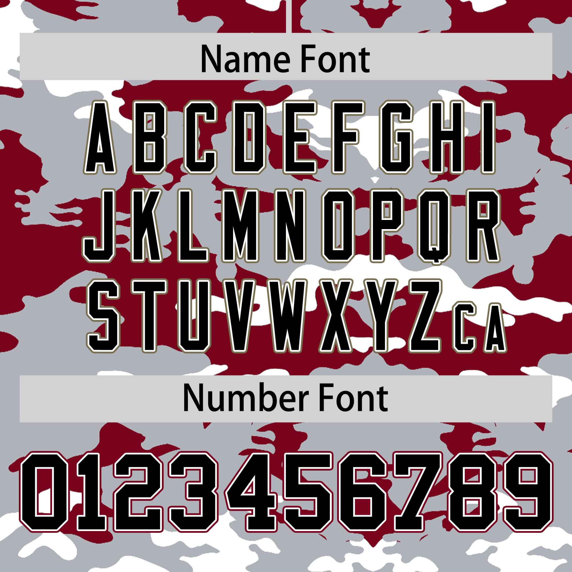 Custom Crimson Gray-White Personalized Camo Authentic Football Jersey