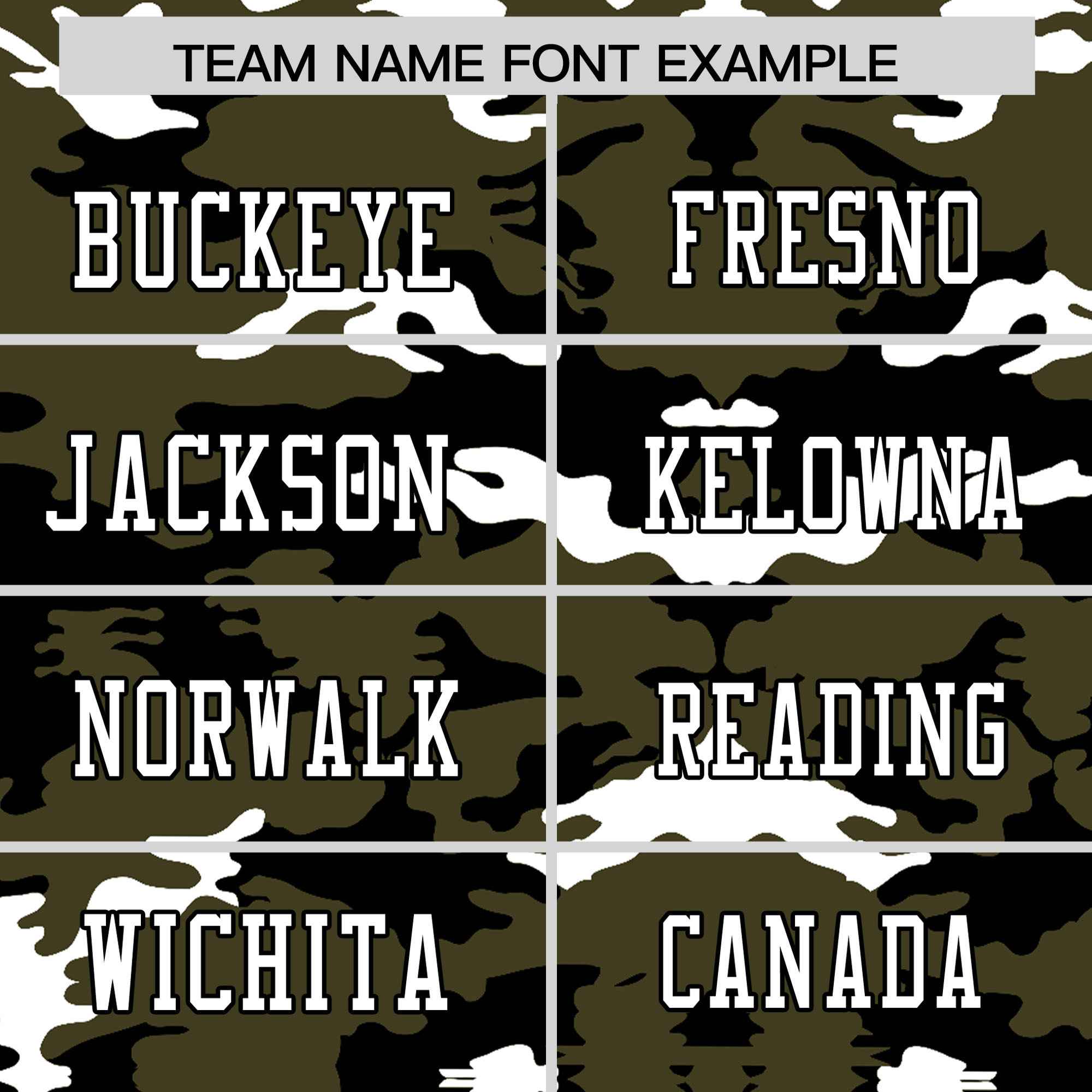 Custom Olive Black-White Personalized Camo Authentic Football Jersey