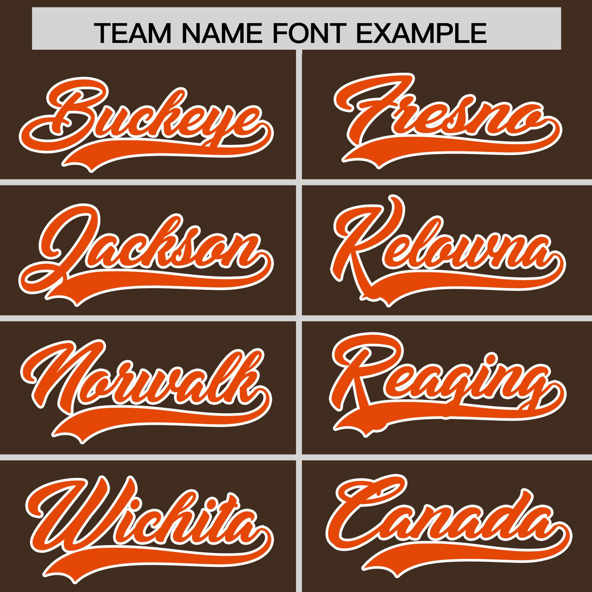 Custom Brown White Retro Personalized Sleeve Line Authentic Football Jersey