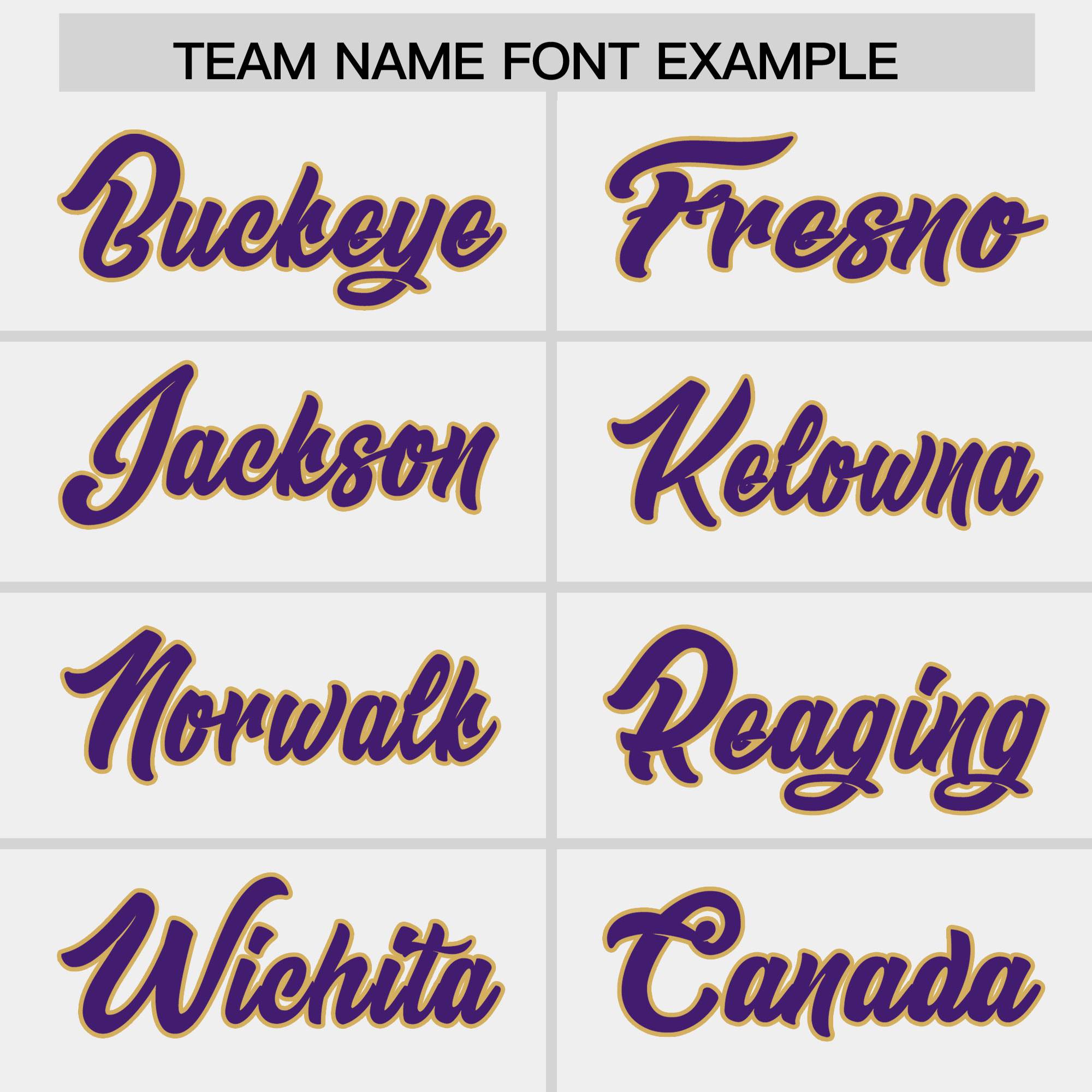 Custom White Purple Retro Personalized Sleeve Line Authentic Football Jersey