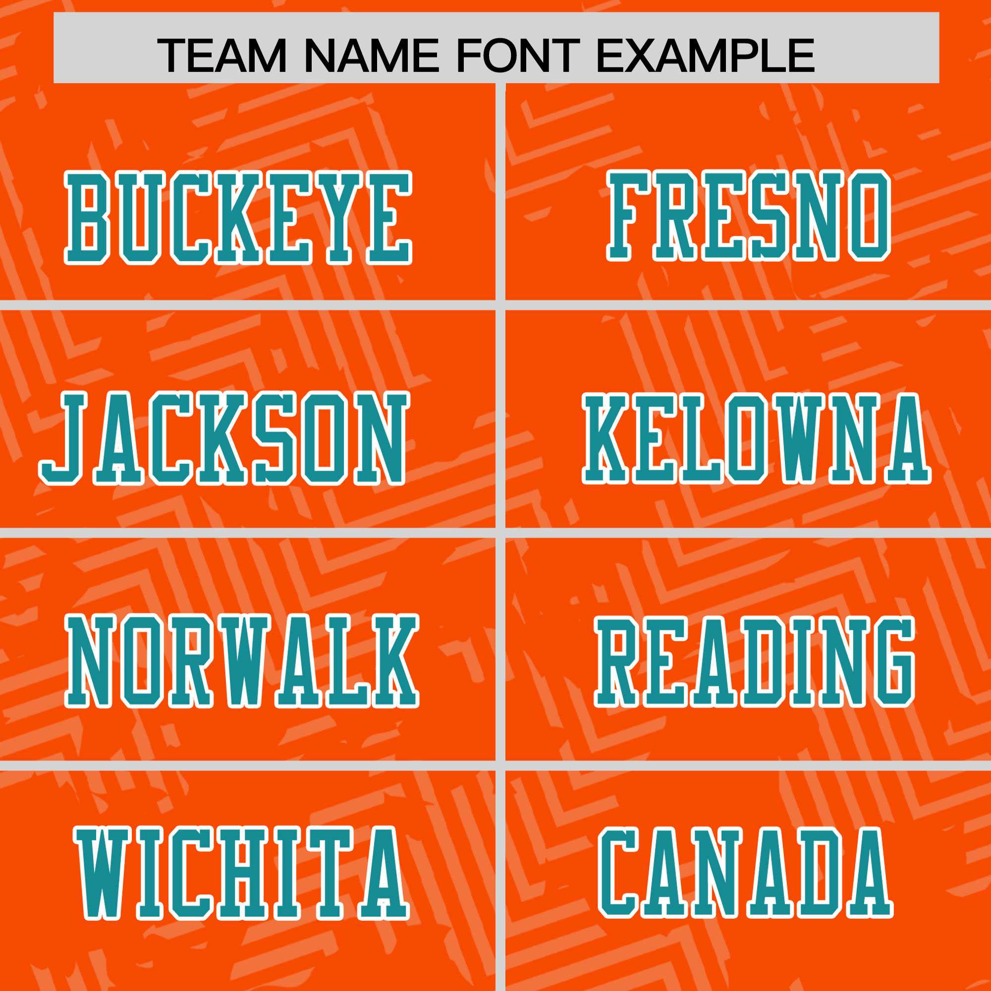 Custom Orange Aqua-White Personalized Graffiti Line Design Authentic Football Jersey