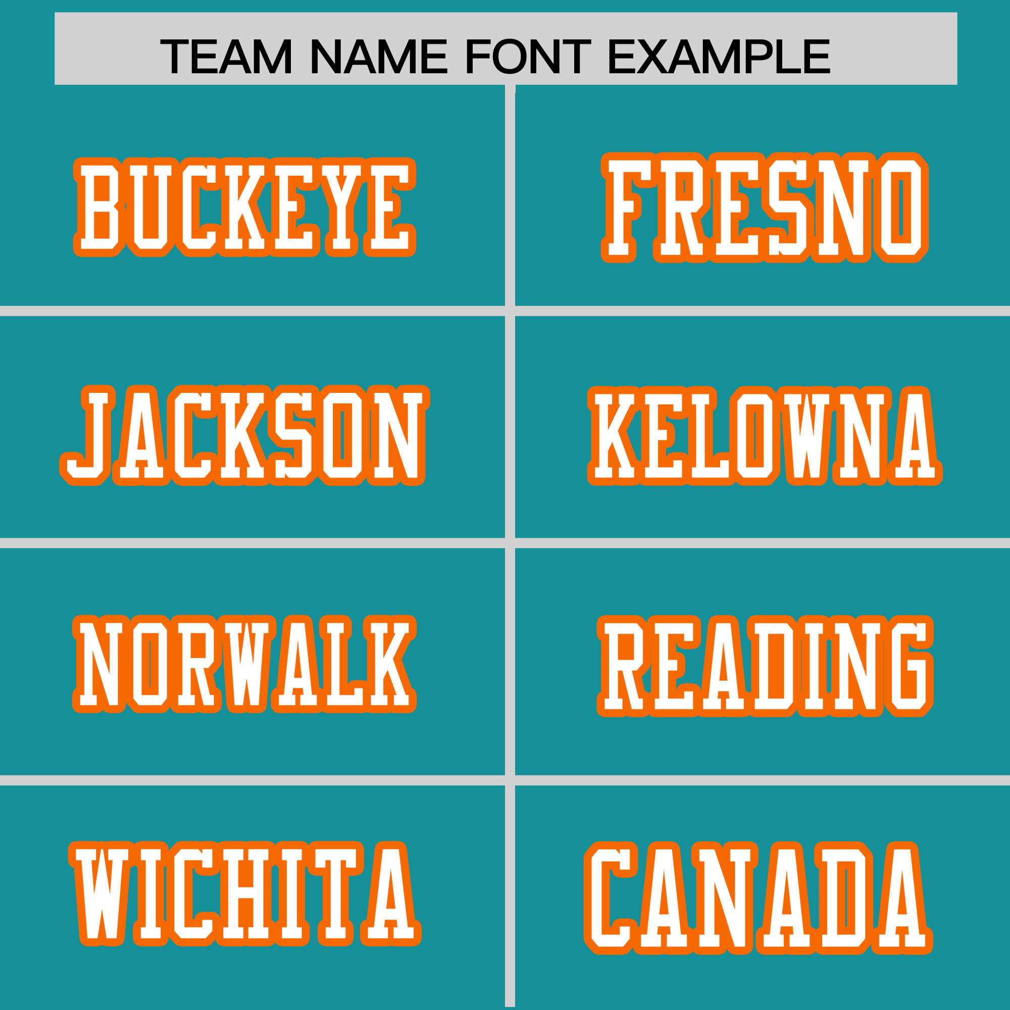 Custom Aqua Orange Personalized Insert Color Design Authentic Football Jersey