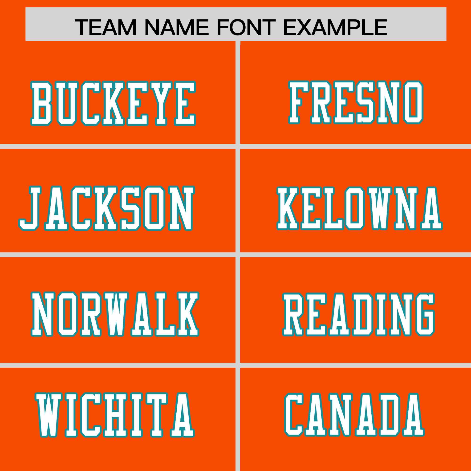 Custom Orange White-Aqua Personalized Classic Authentic Football Jersey