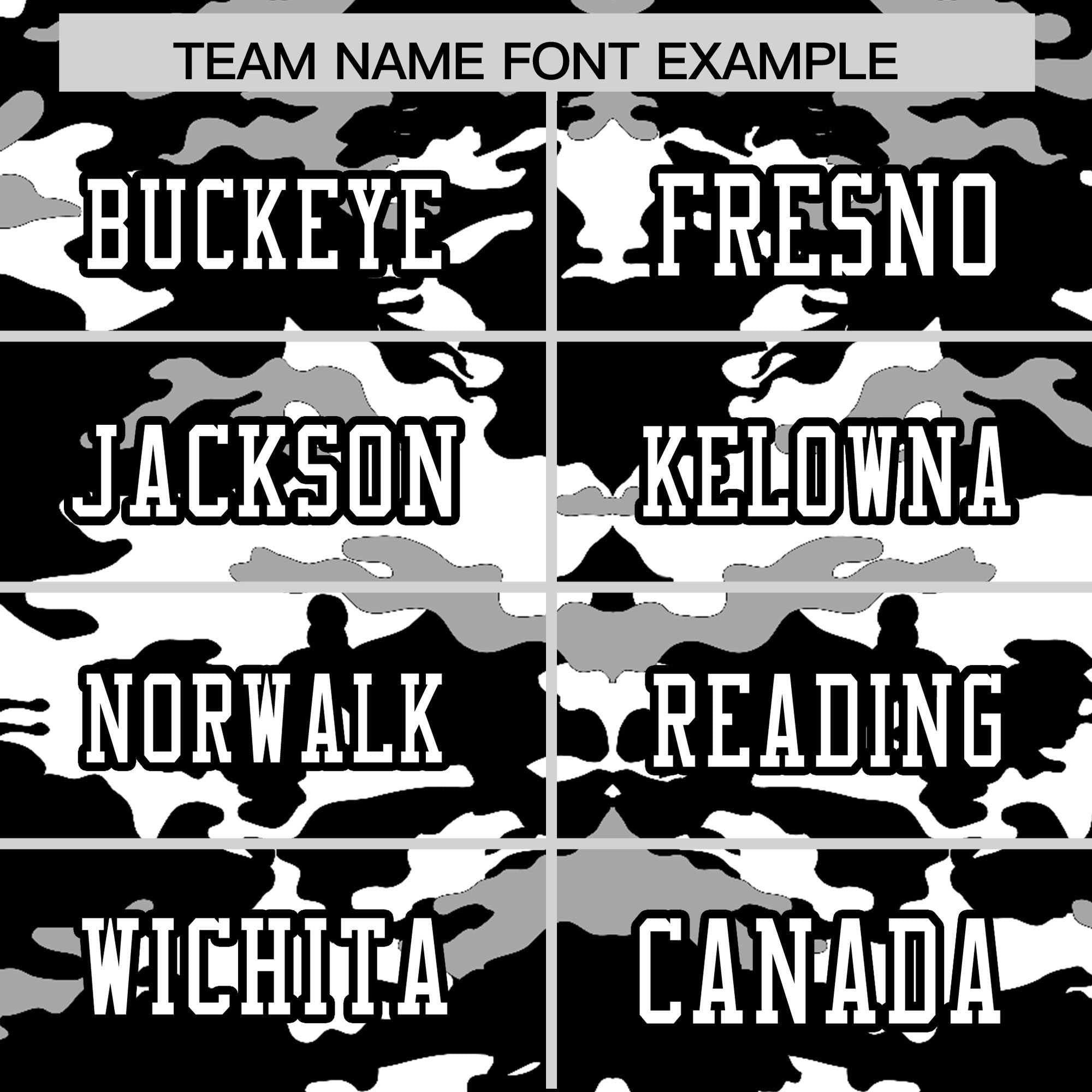 Custom Black White-Gray Personalized Camo Authentic Football Jersey