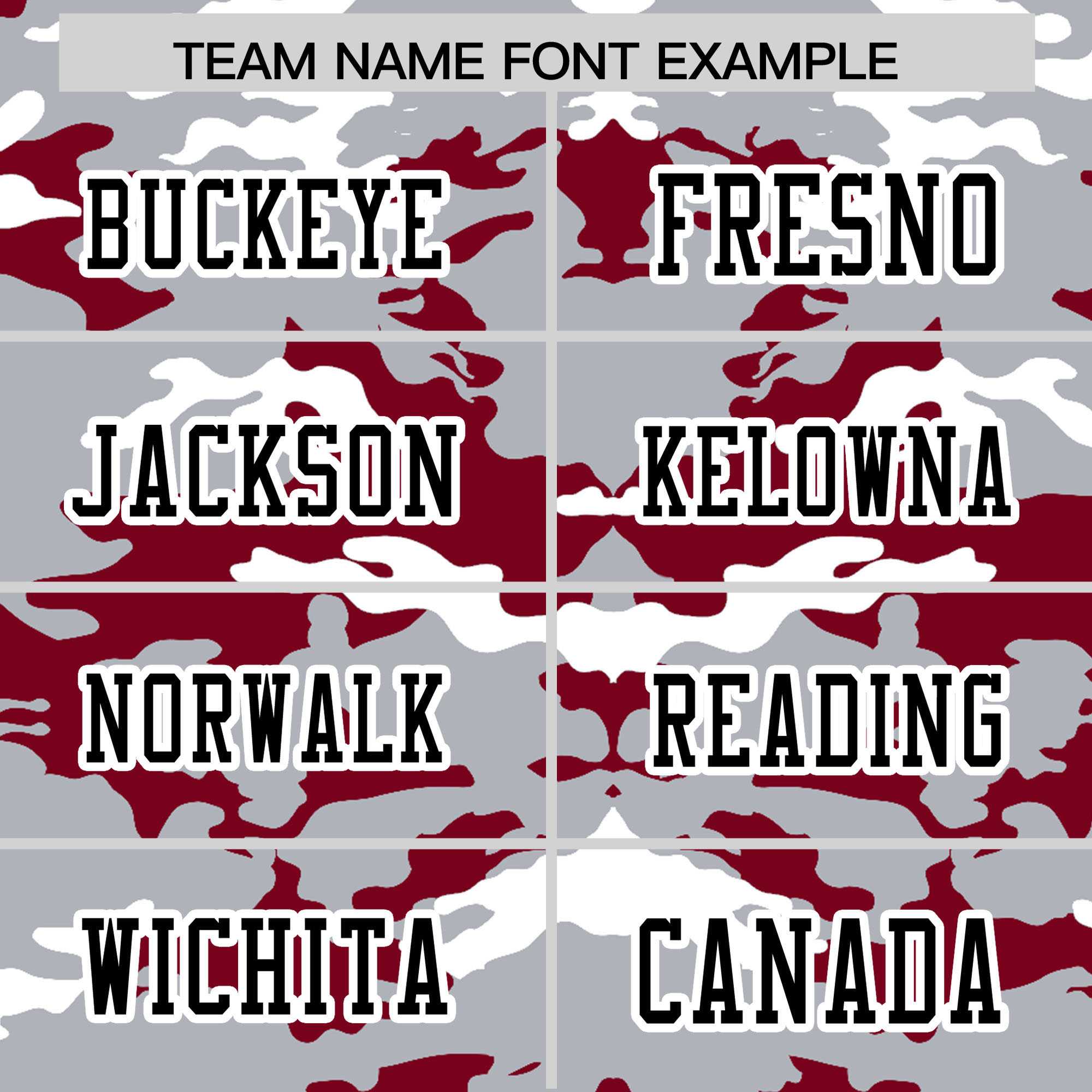 Custom Red Gray-White Personalized Camo Authentic Football Jersey