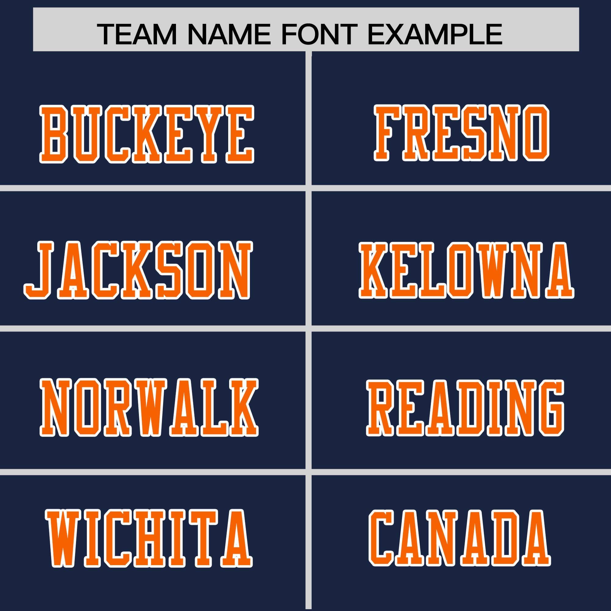 Custom Navy Orange-White Color Block Personalized Raglan Sleeves Authentic Football Jersey