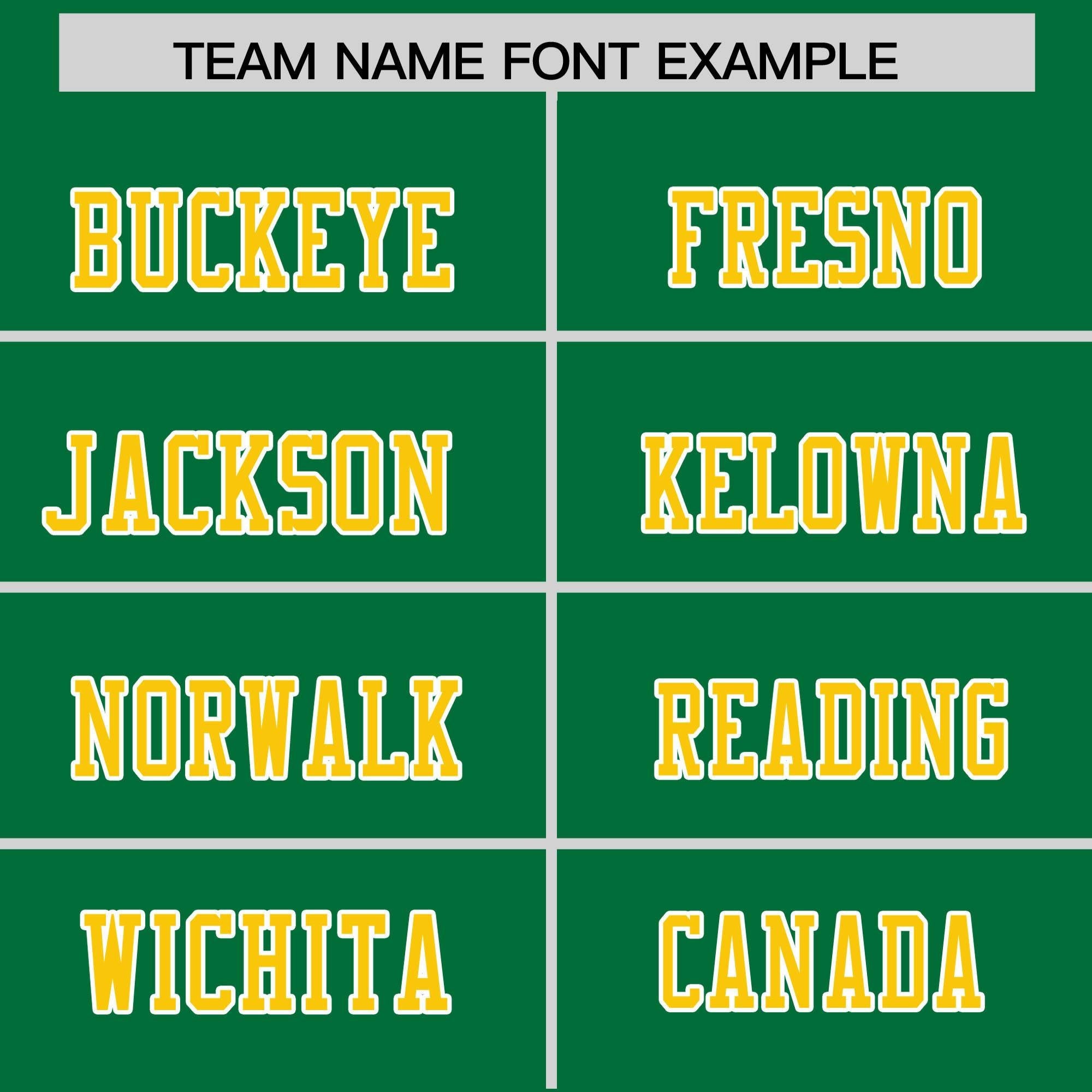 Custom Kelly Green Gold-White Color Block Personalized Raglan Sleeves Authentic Football Jersey