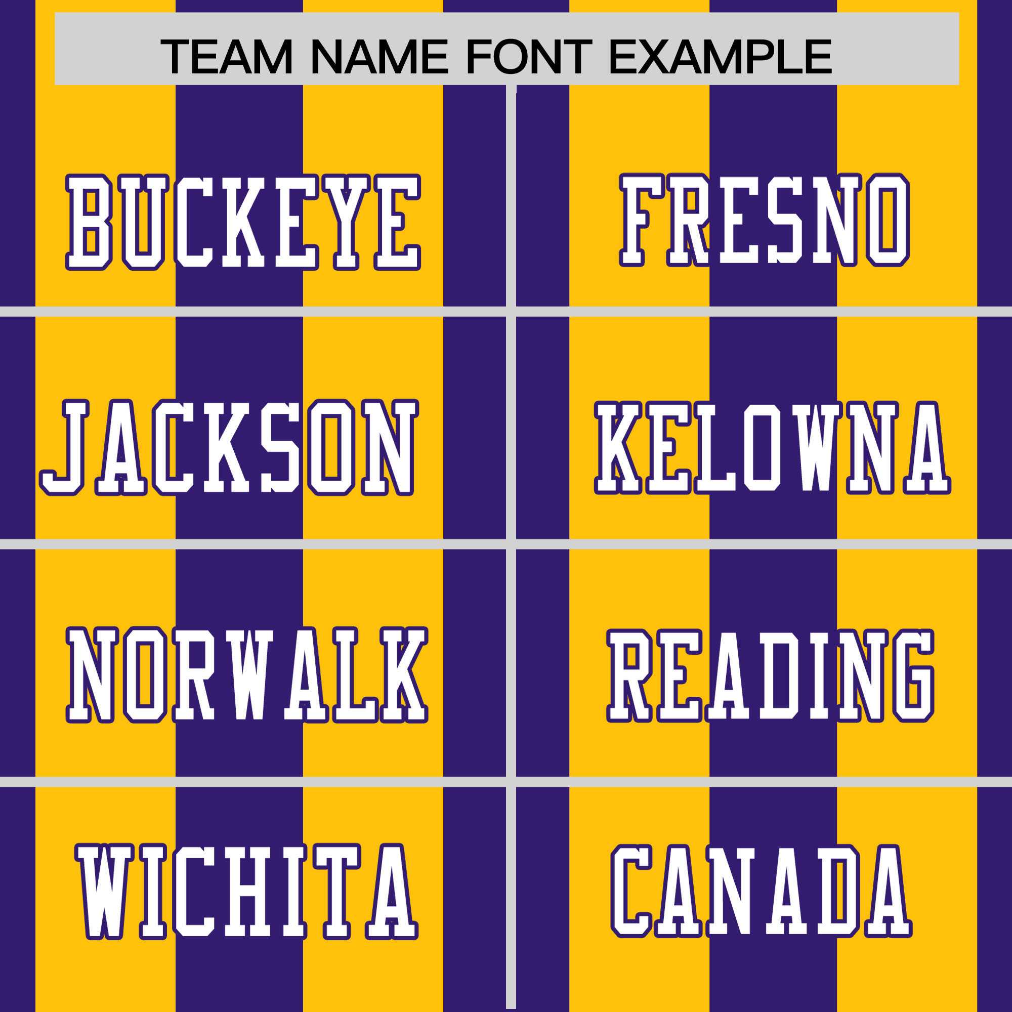 Custom Purple Gold Personalized Thick Stripe Design Authentic Football Jersey