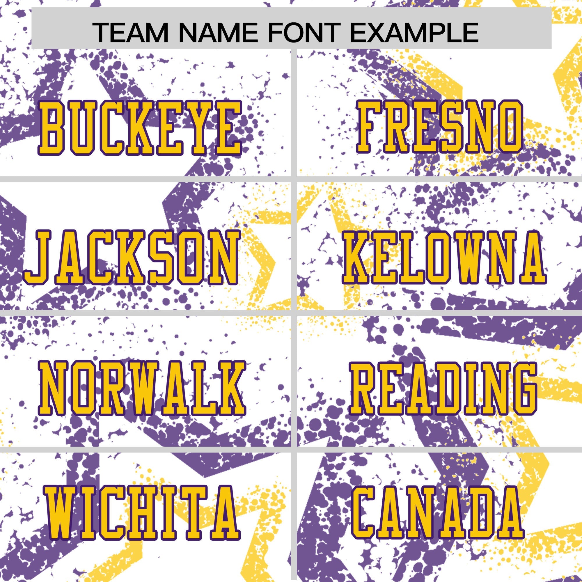 Custom White Purple-Gold Personalized Star Graffiti Pattern Authentic Football Jersey