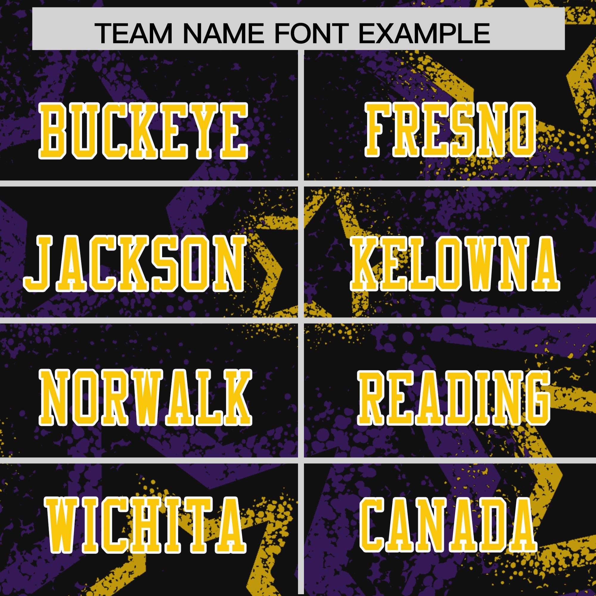 Custom Black Purple-Gold Personalized Star Graffiti Pattern Authentic Football Jersey