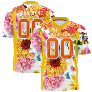 Custom Personalized Printed Graffiti Pattern Design Authentic Football Jersey