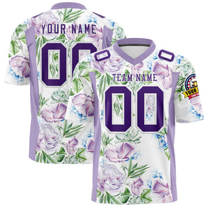 Custom Personalized Printed Graffiti Pattern Design Authentic Football Jersey