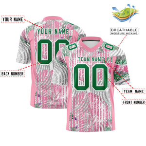 Custom Personalized Printed Graffiti Pattern Design Authentic Football Jersey