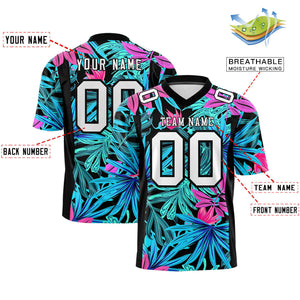 Custom Personalized Printed Graffiti Pattern Design Authentic Football Jersey