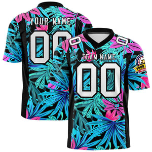 Custom Personalized Printed Graffiti Pattern Design Authentic Football Jersey