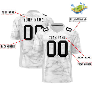 Custom Personalized Printed Graffiti Pattern Design Authentic Football Jersey