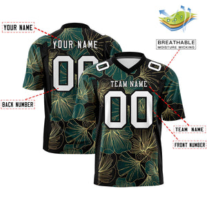 Custom Personalized Printed Graffiti Pattern Design Authentic Football Jersey