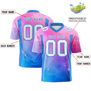 Custom Personalized Printed Graffiti Pattern Design Authentic Football Jersey