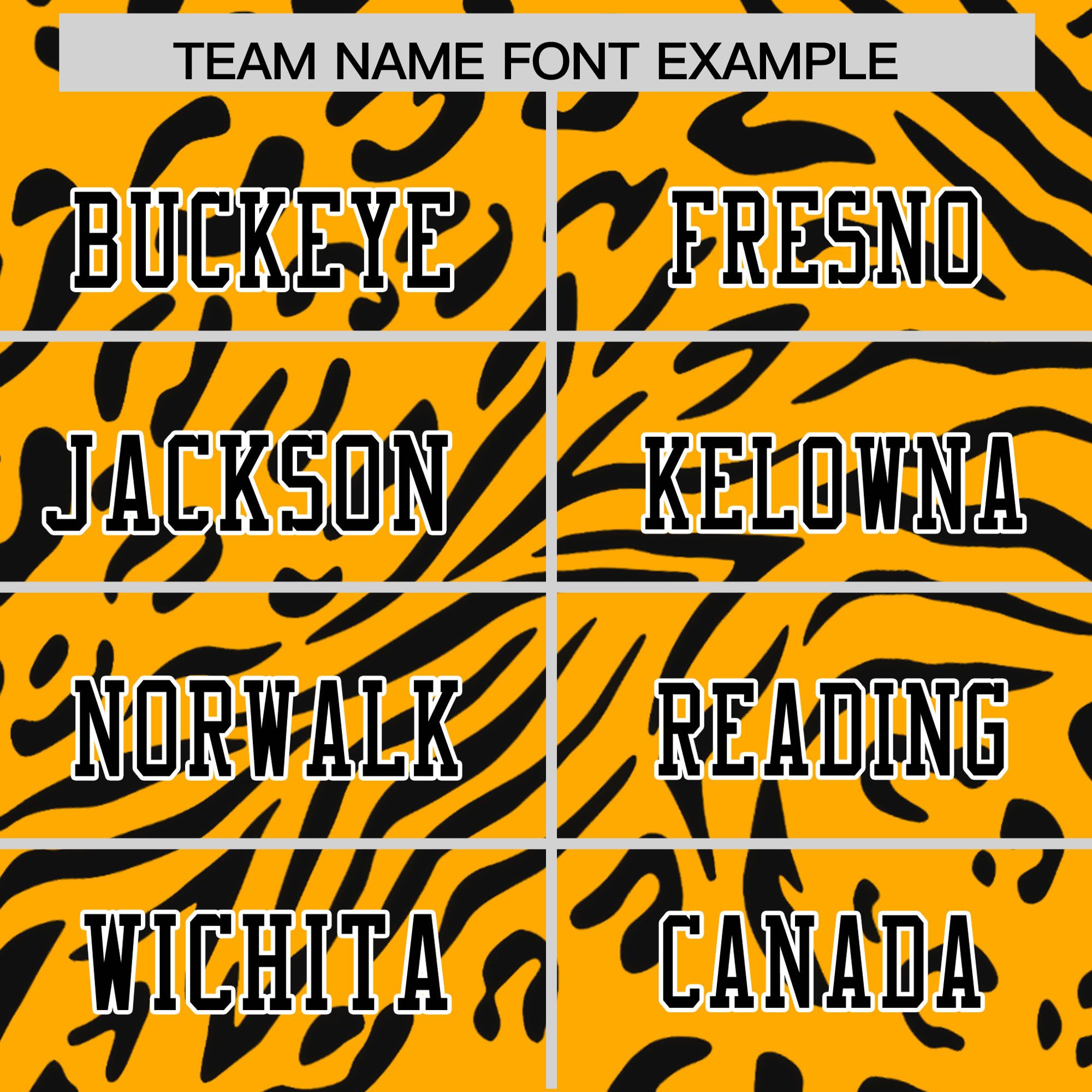 Custom Yellow Black-White Personalized Zebra Stripes Pattern Authentic Football Jersey