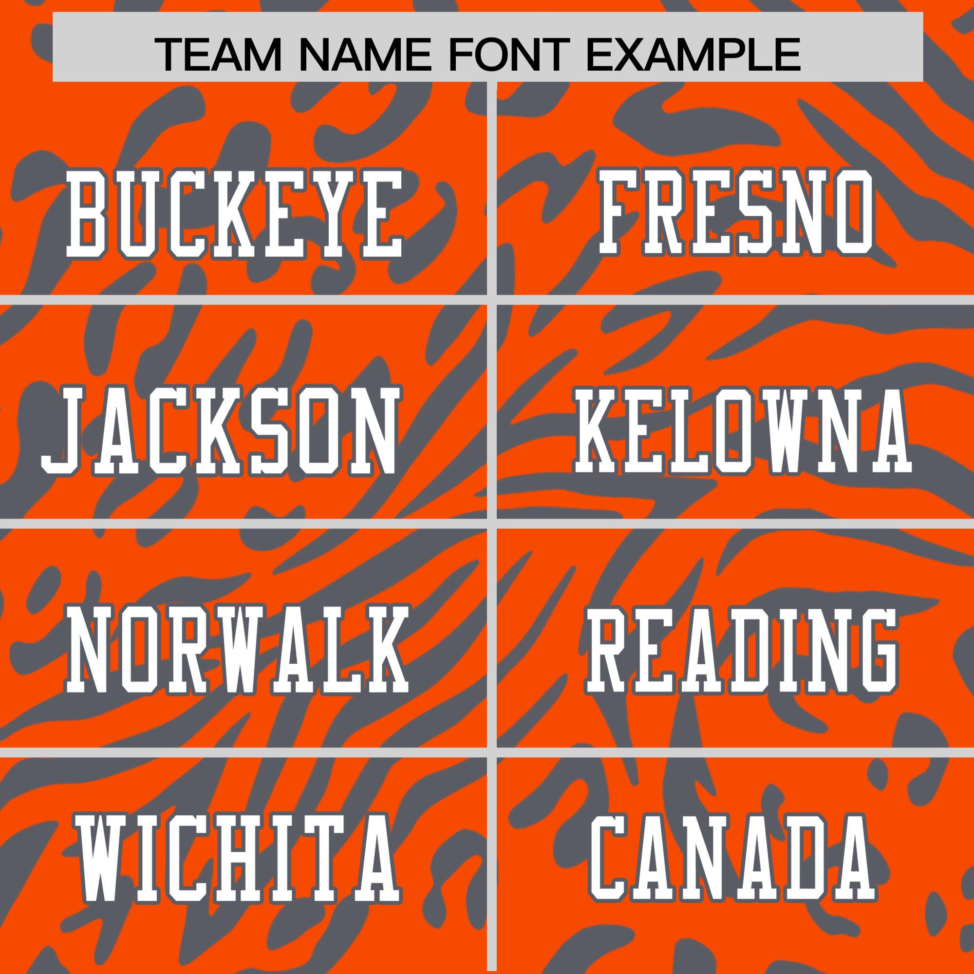 Custom Orange White-Dark Gray Personalized Zebra Stripes Pattern Authentic Football Jersey