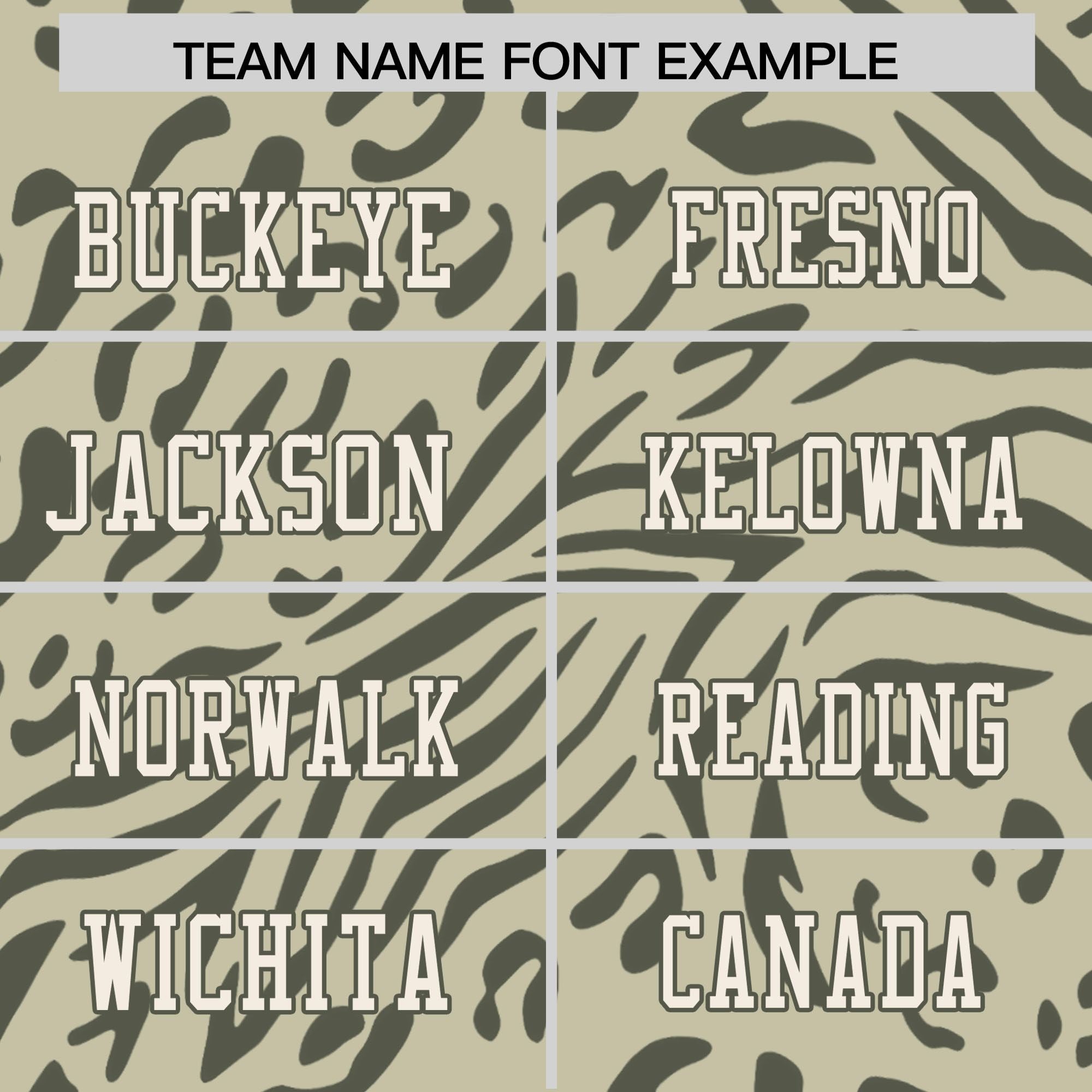 Custom Brown Cream-Olive Personalized Zebra Stripes Pattern Authentic Football Jersey