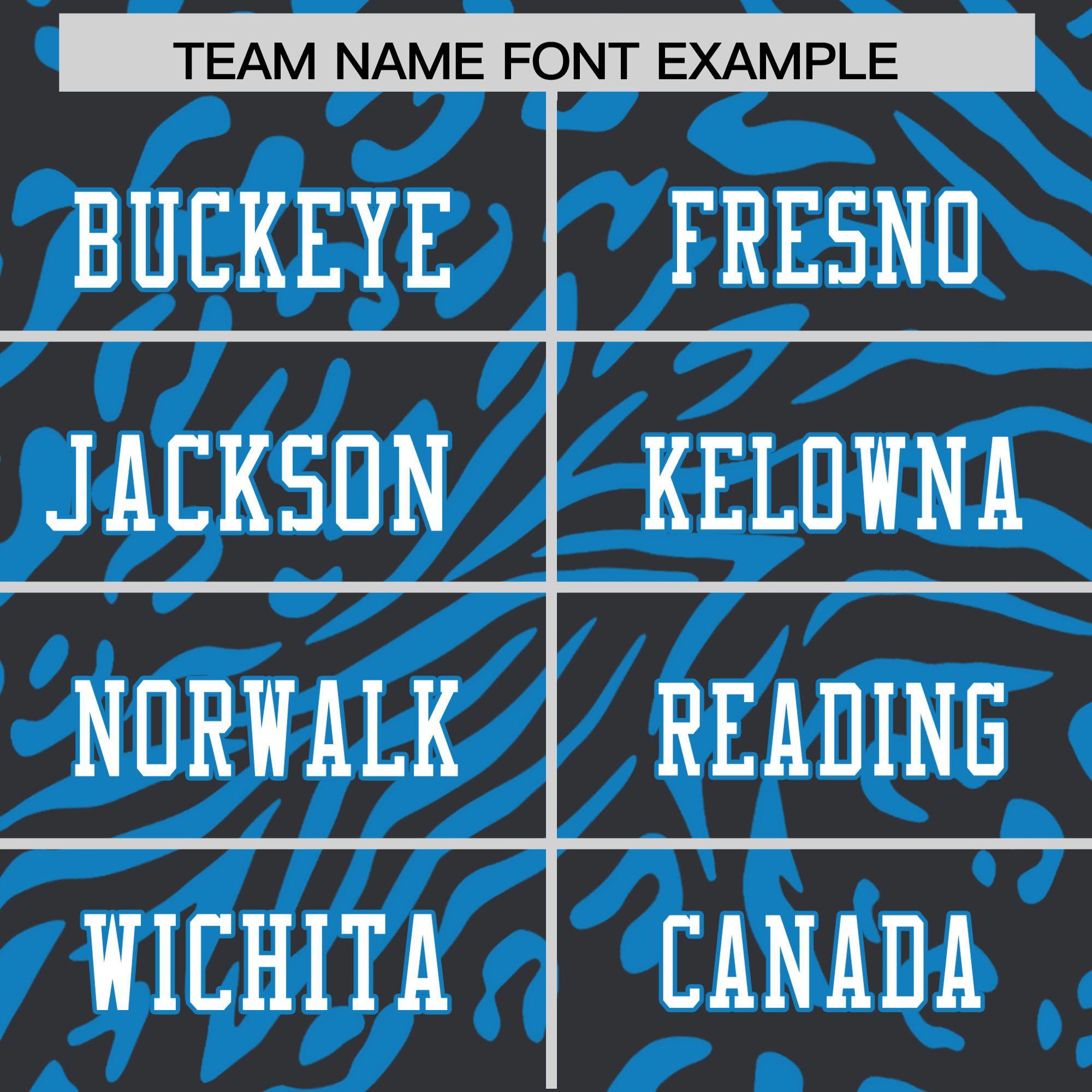 Custom Black White-Powder Blue Personalized Zebra Stripes Pattern Authentic Football Jersey