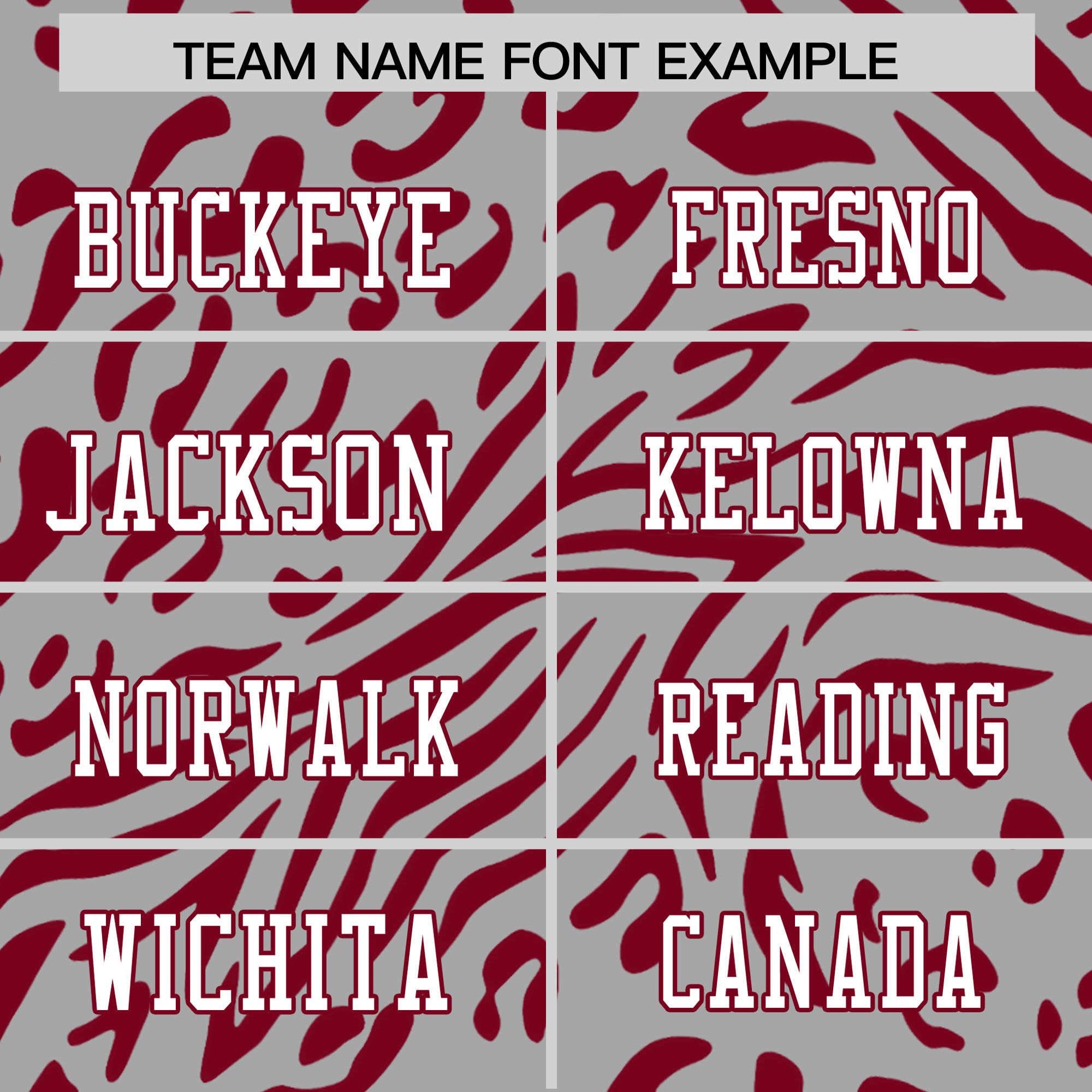 Custom Gray White-Crimson Personalized Zebra Stripes Pattern Authentic Football Jersey