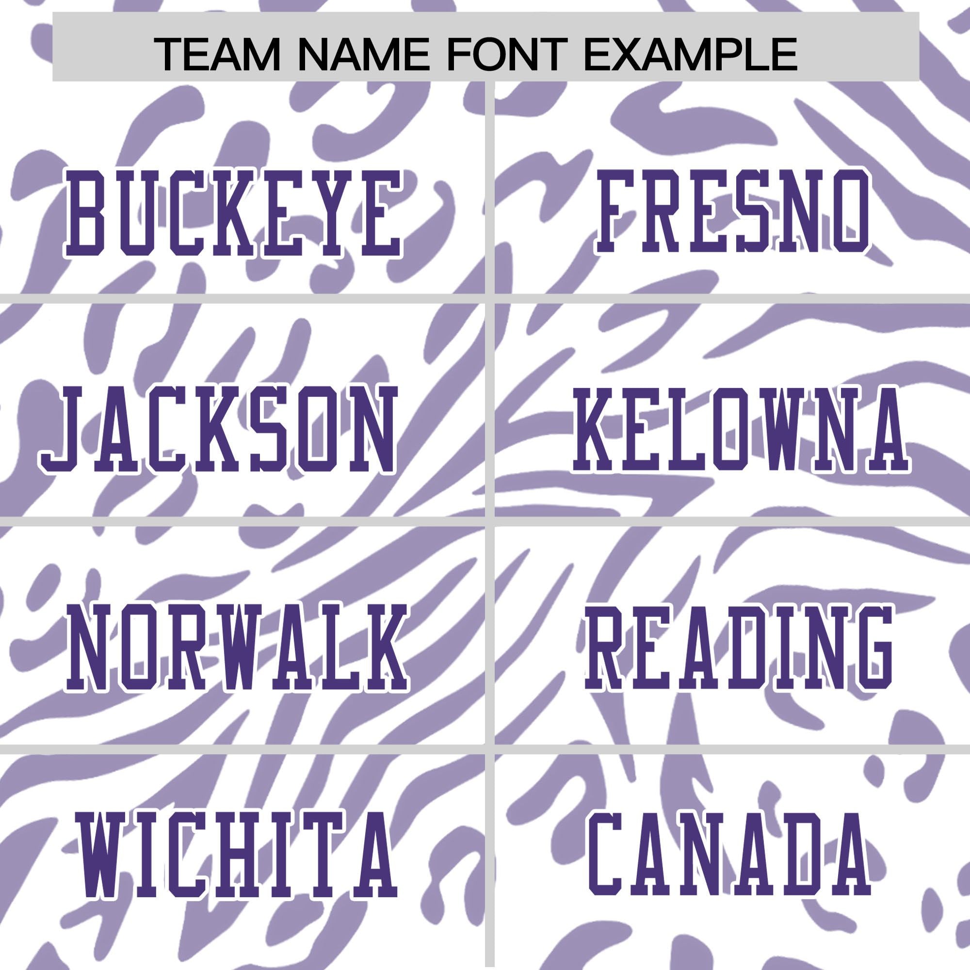 Custom White Purple-White Personalized Zebra Stripes Pattern Authentic Football Jersey