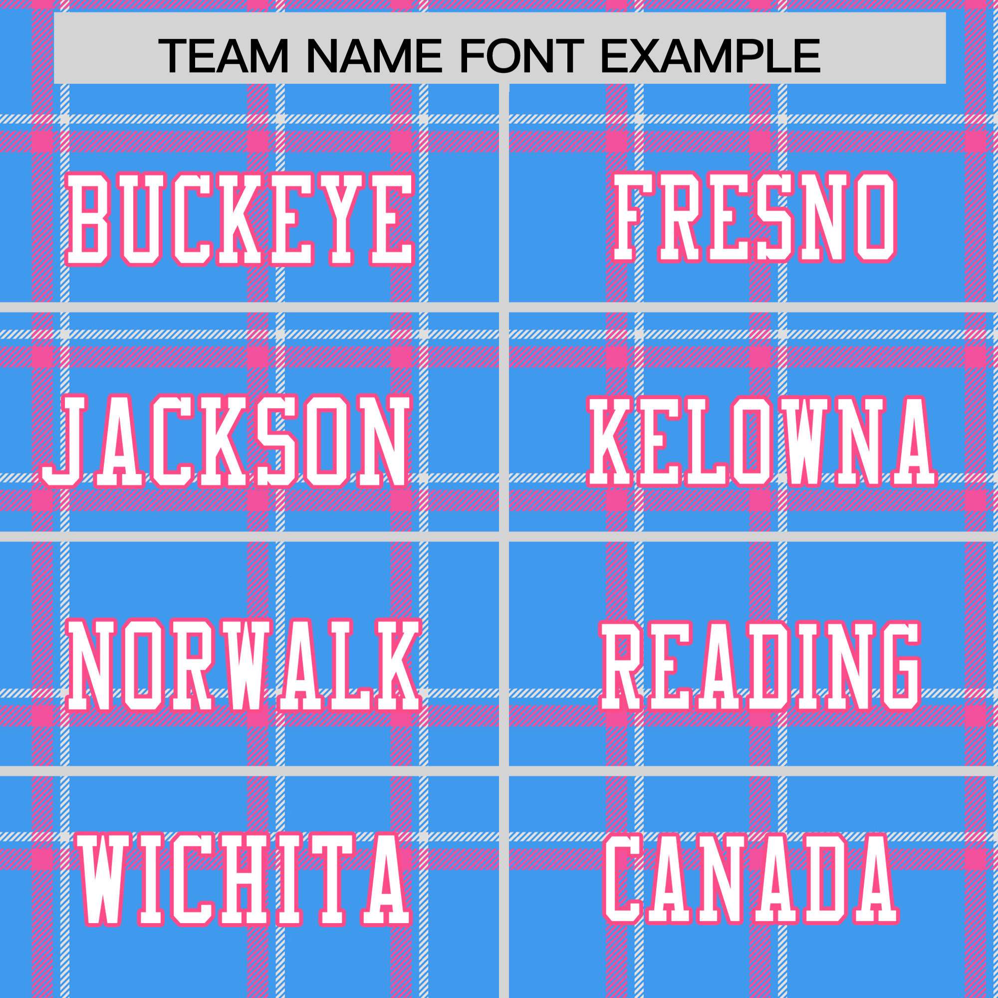 Custom Powder Blue Personalized Plaid Pattern Design Authentic Football Jersey