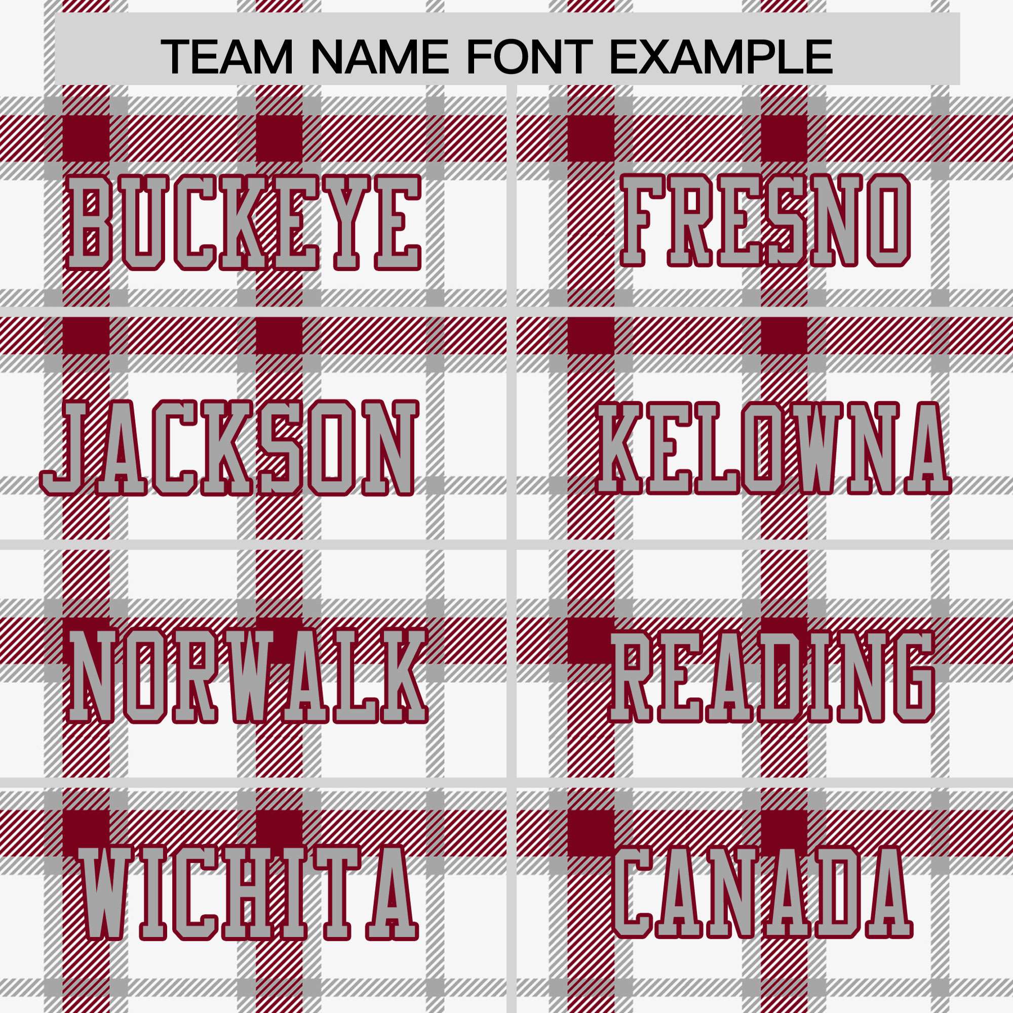 Custom White Personalized Plaid Pattern Design Authentic Football Jersey