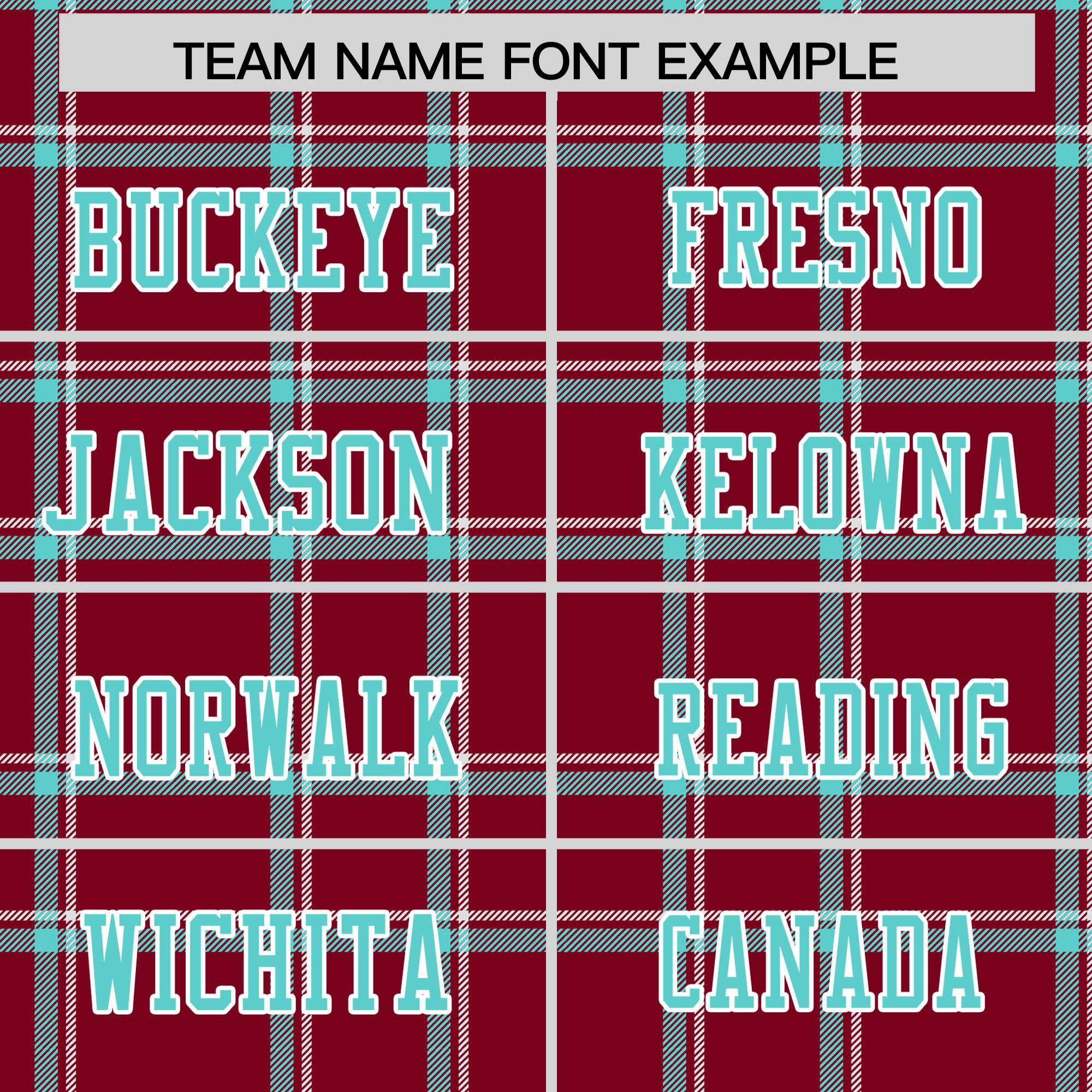 Custom Crimson Personalized Plaid Pattern Design Authentic Football Jersey