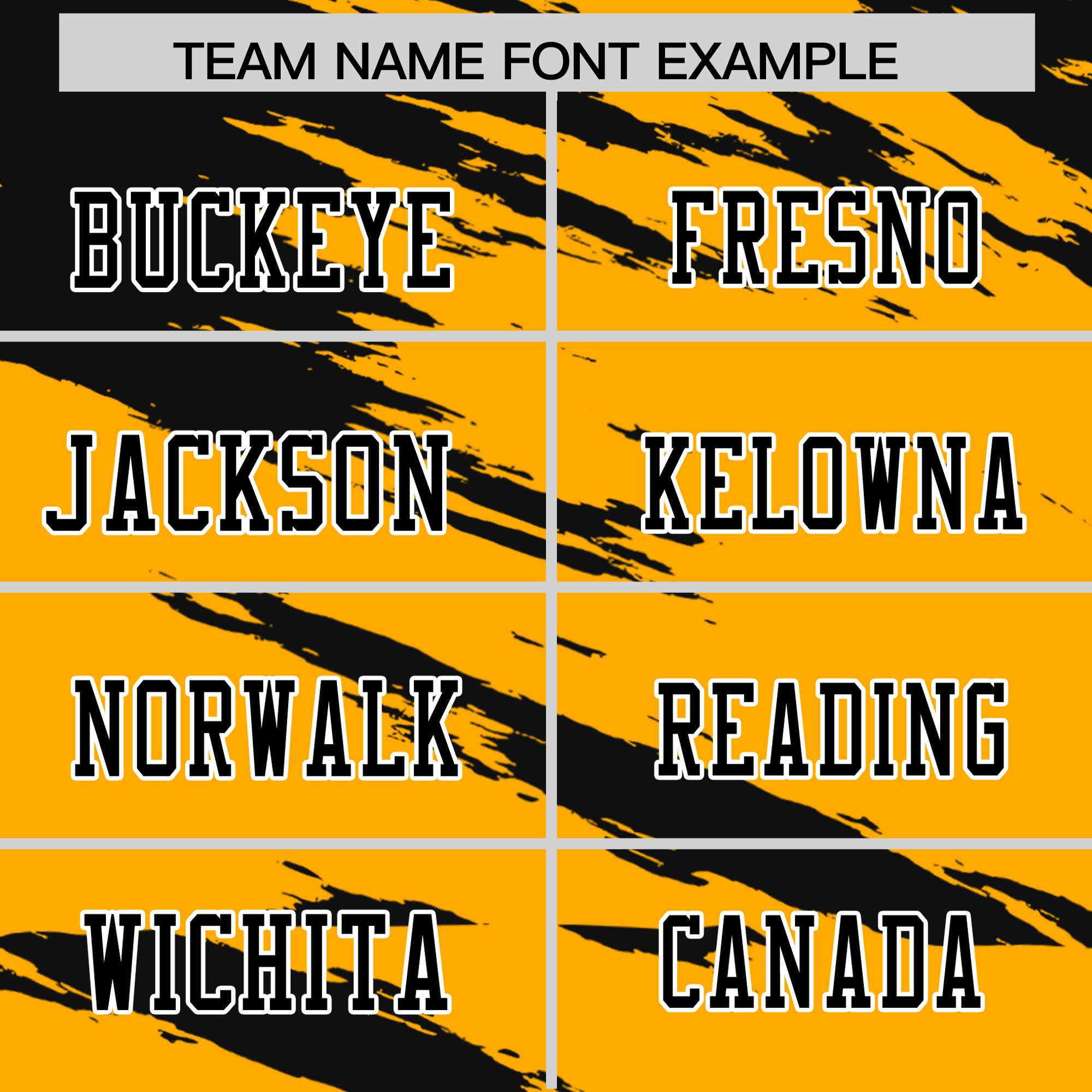 Custom Yellow Black Personalized Scratch Pattern Design Authentic Football Jersey