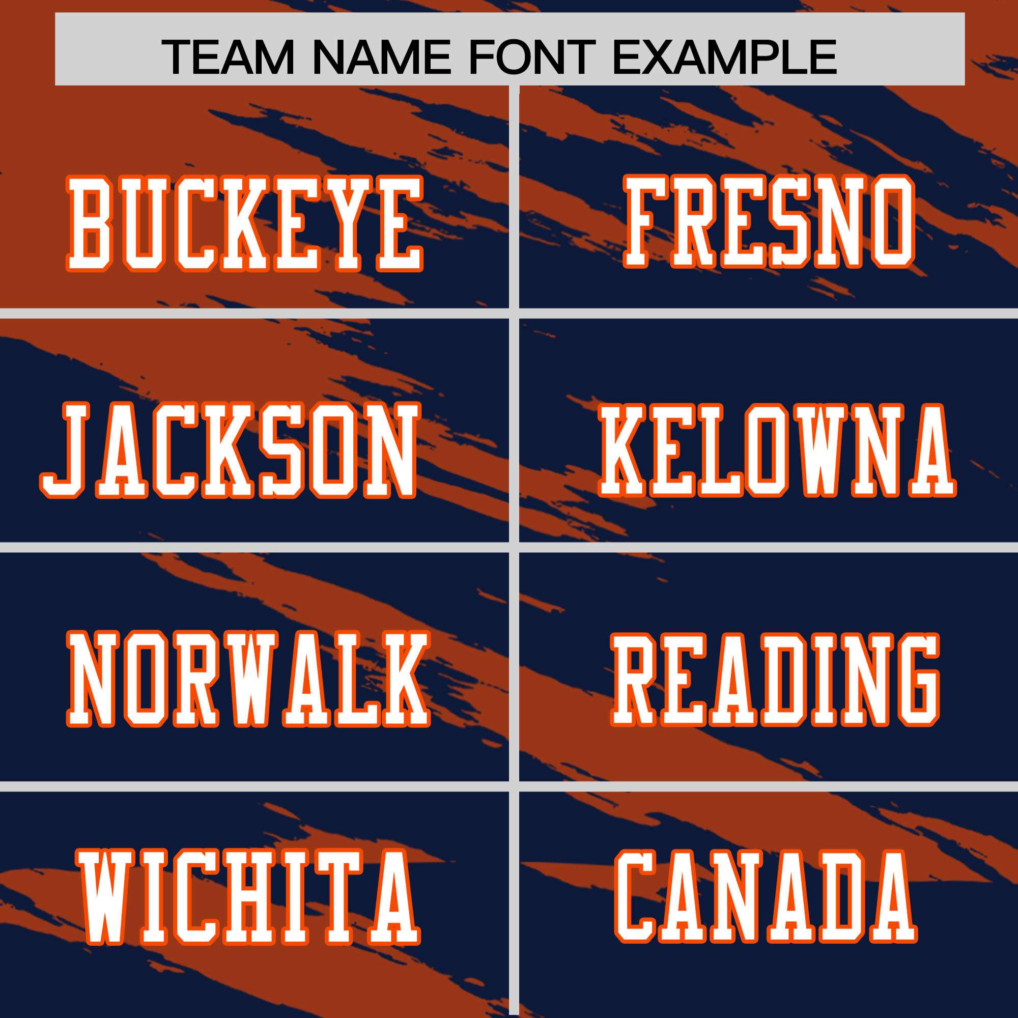 Custom Navy Texas Orange Personalized Scratch Pattern Design Authentic Football Jersey