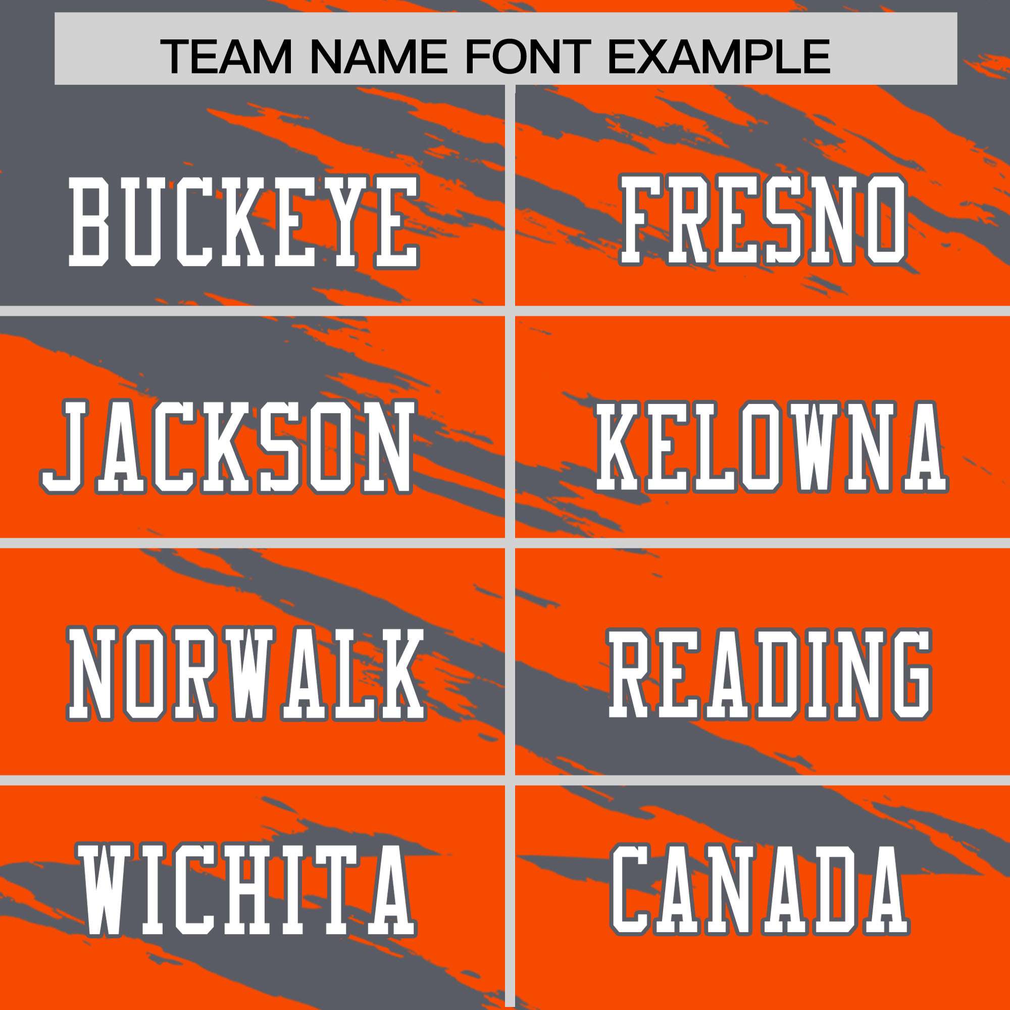 Custom Orange Dark Gray Personalized Scratch Pattern Design Authentic Football Jersey