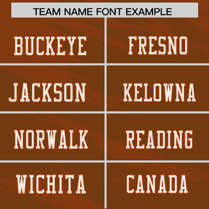 Custom Light Brown Texas Orange Personalized Scratch Pattern Design Authentic Football Jersey