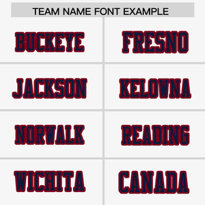 Custom White Crimson-Navy Raglan Sleeves Personalized Side Pattern Authentic Football Jersey