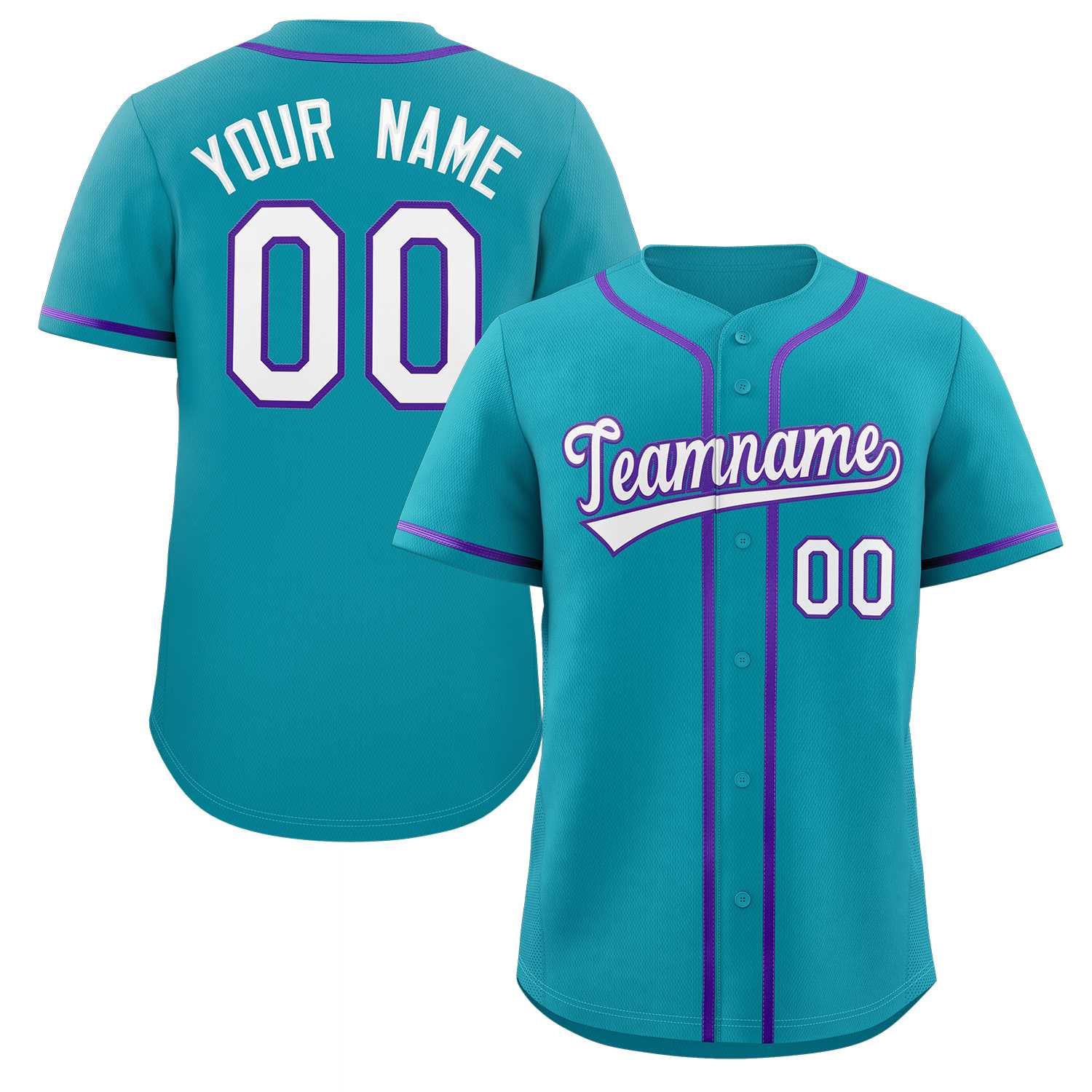 teal baseball jersey