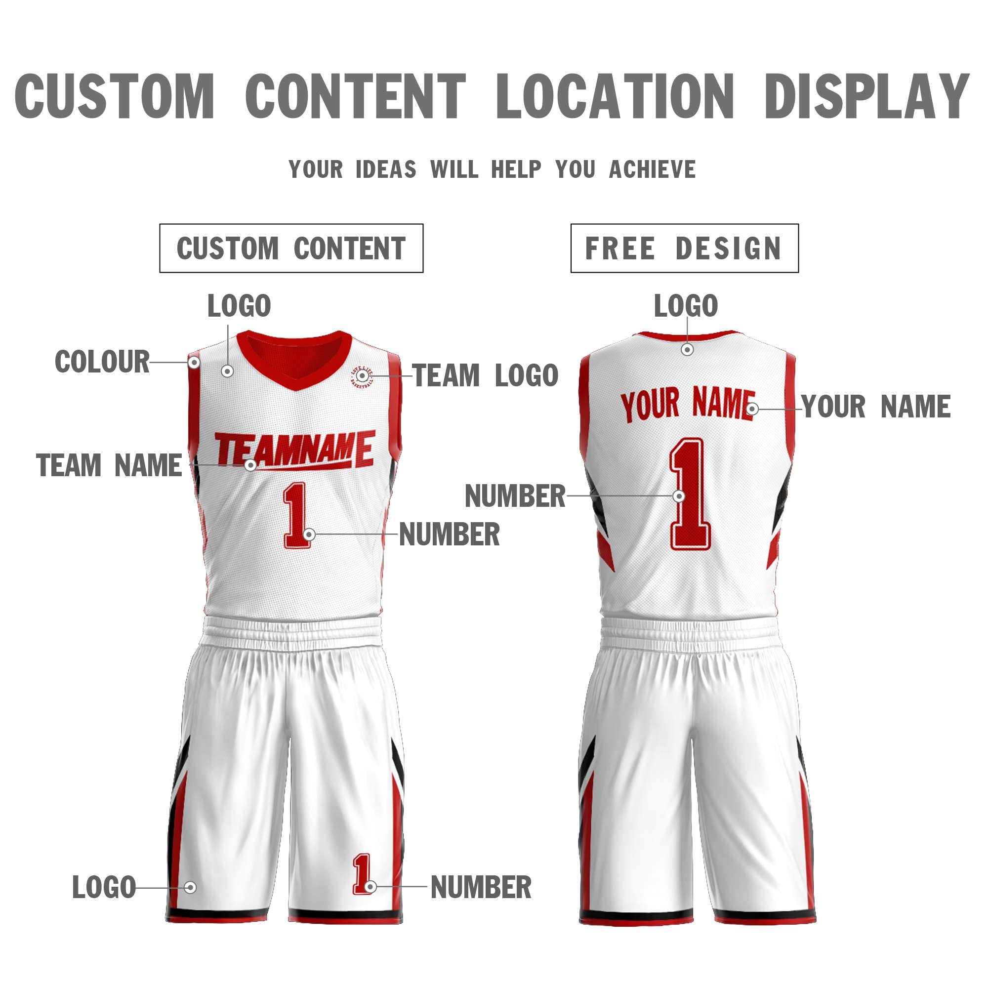 best selling basketball jersey design detail