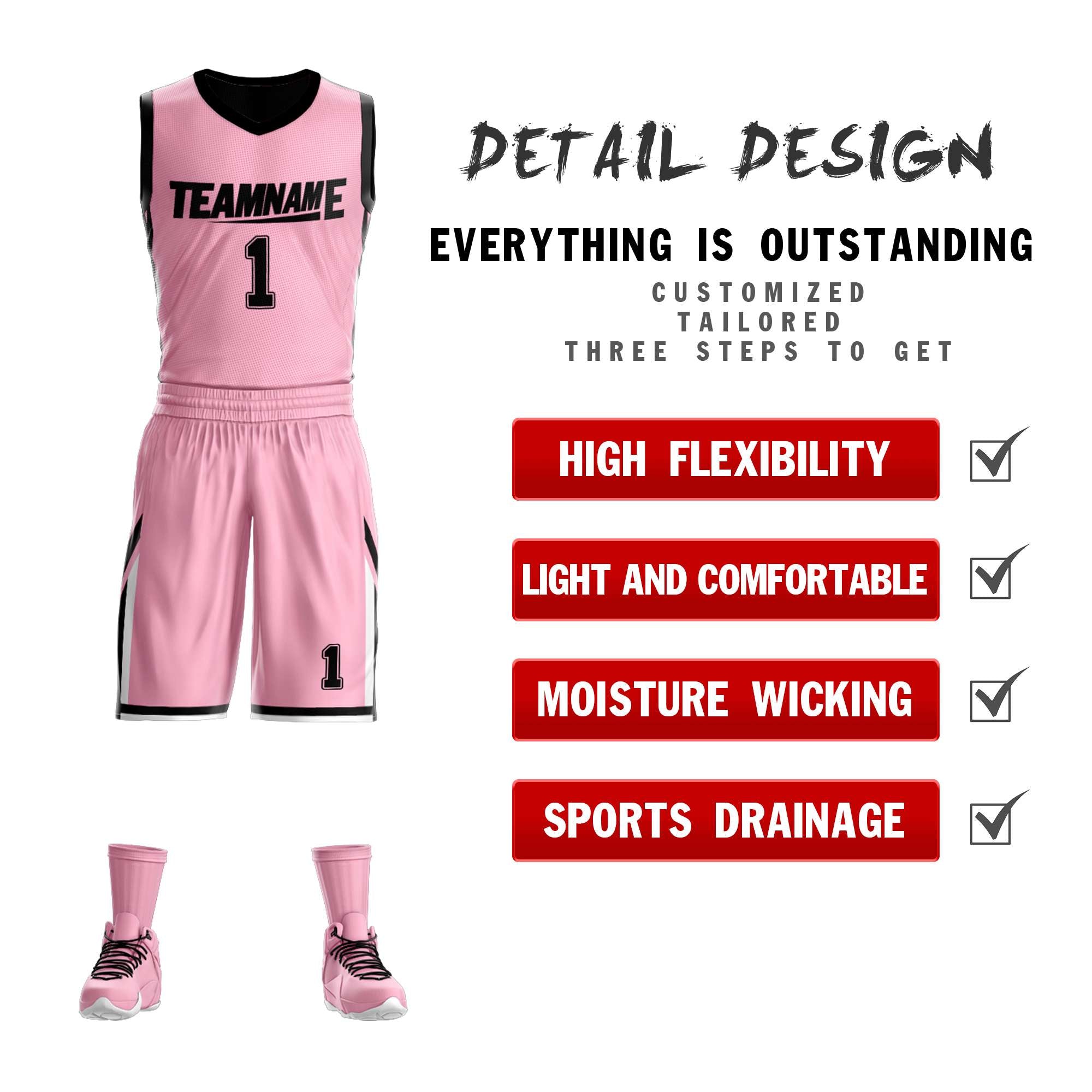 basketball uniforms reversible