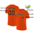 Custom Orange Black-Khaki Classic Style Crew neck T-Shirts Full Sublimated