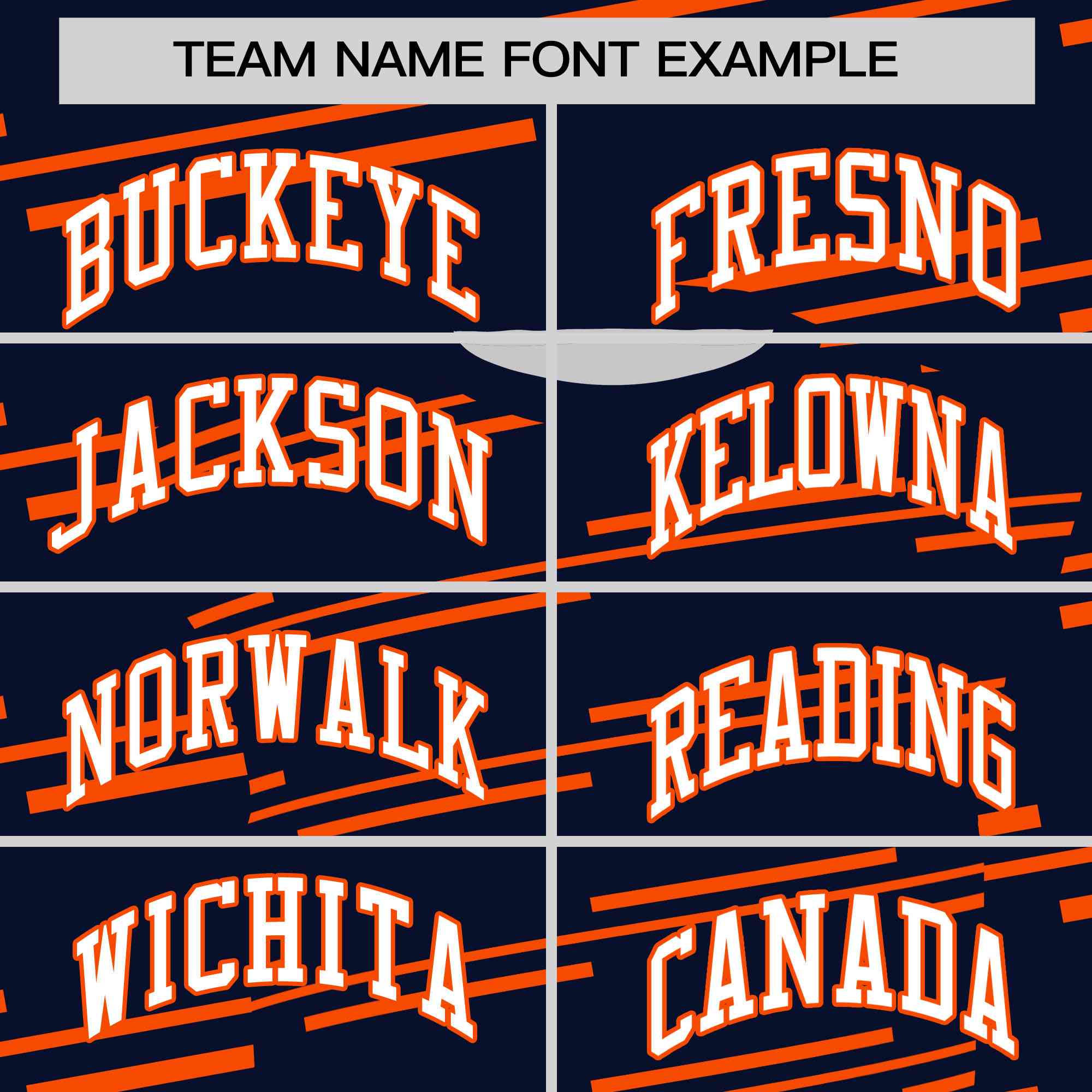 Custom Navy Orange Personalized Slanting Line Graffiti Pattern Performance T-Shirt