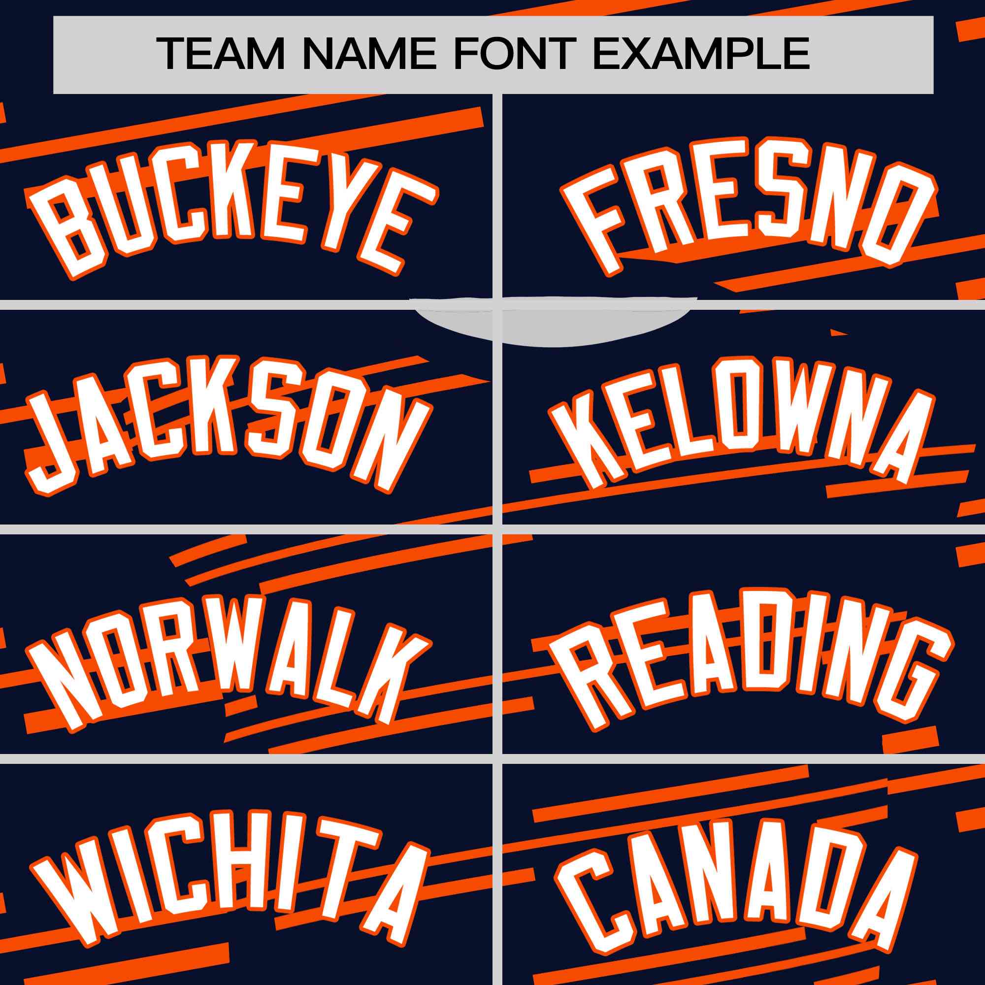 Custom Navy Orange Personalized Slanting Line Graffiti Pattern Performance T-Shirt