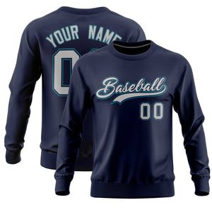 Custom Navy Classic Style Personalized Uniform Pullover Hoodie