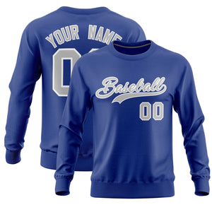 Custom Royal Classic Style Personalized Uniform Pullover Hoodie